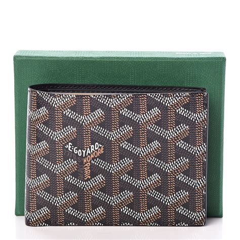 goyard wallet black